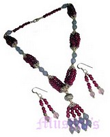 necklace earring set - click here for large view
